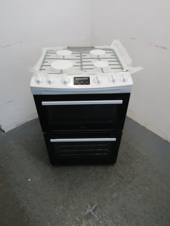 AEG CGX6130ACW Gas Cooker 60cm in White GRADE A