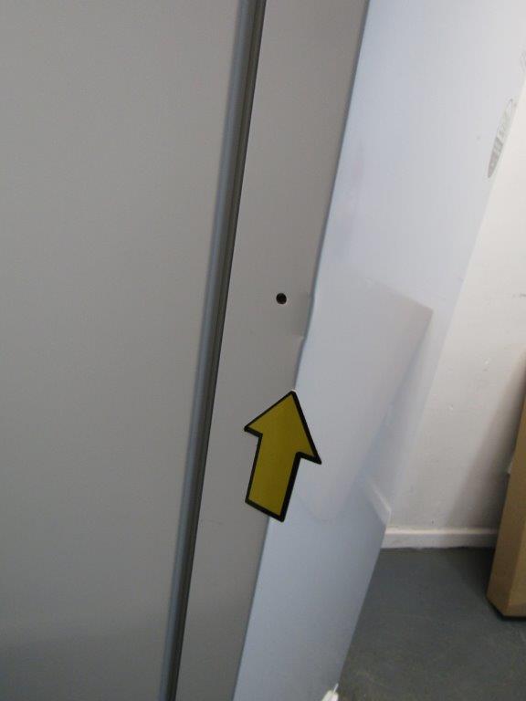 Ward Refrigerator WSR310DC-UK 310L with Solid Door White GRADE B