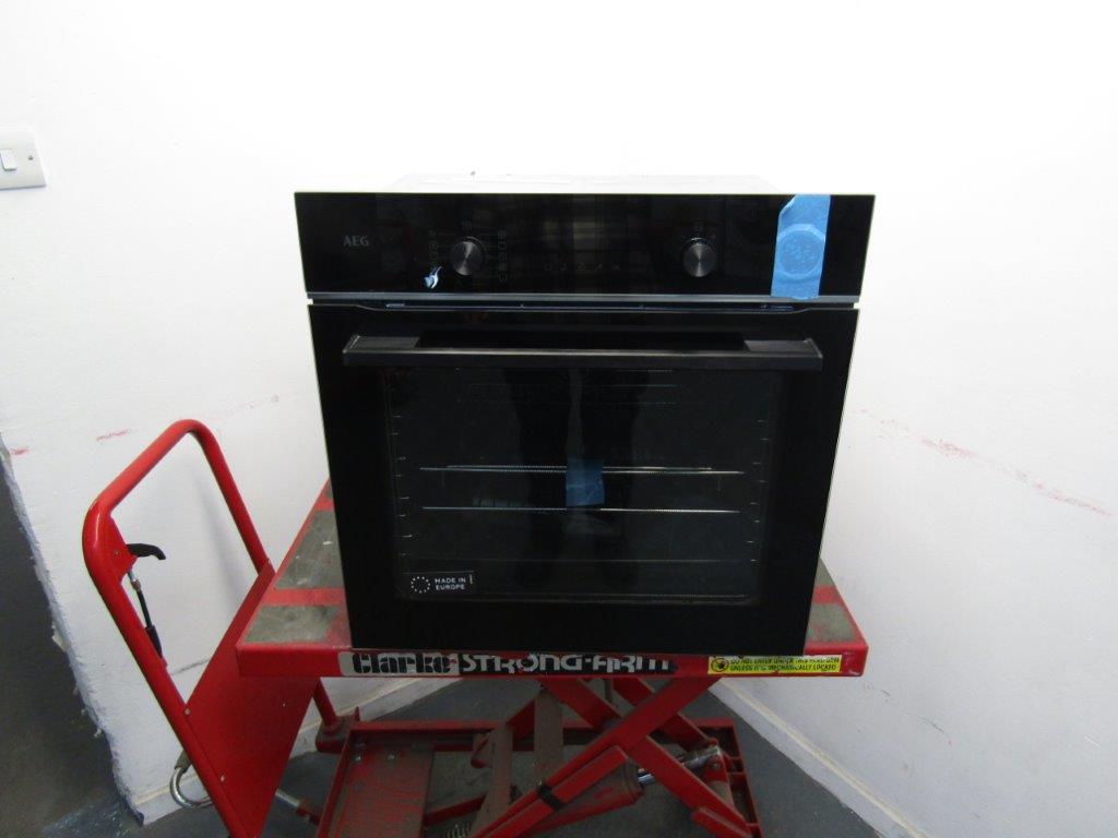 AEG TR6PB521SB Single Oven Electric Built in Black GRADE A
