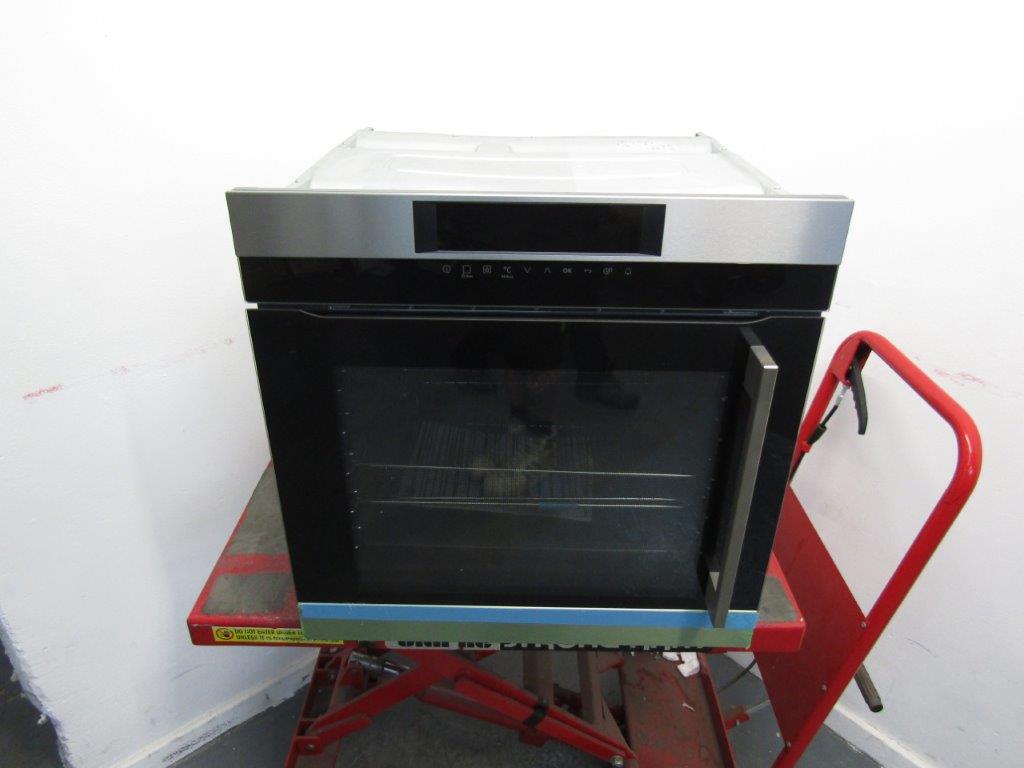 AEG BPK744L21M Single Oven Built In Left Hand Electric Stainless Steel GRADE A
