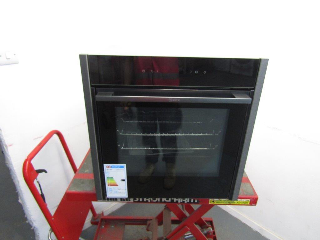 Neff B54CR71G0B Single Oven Electric Slide & Hide Graphite Steel GRADE A