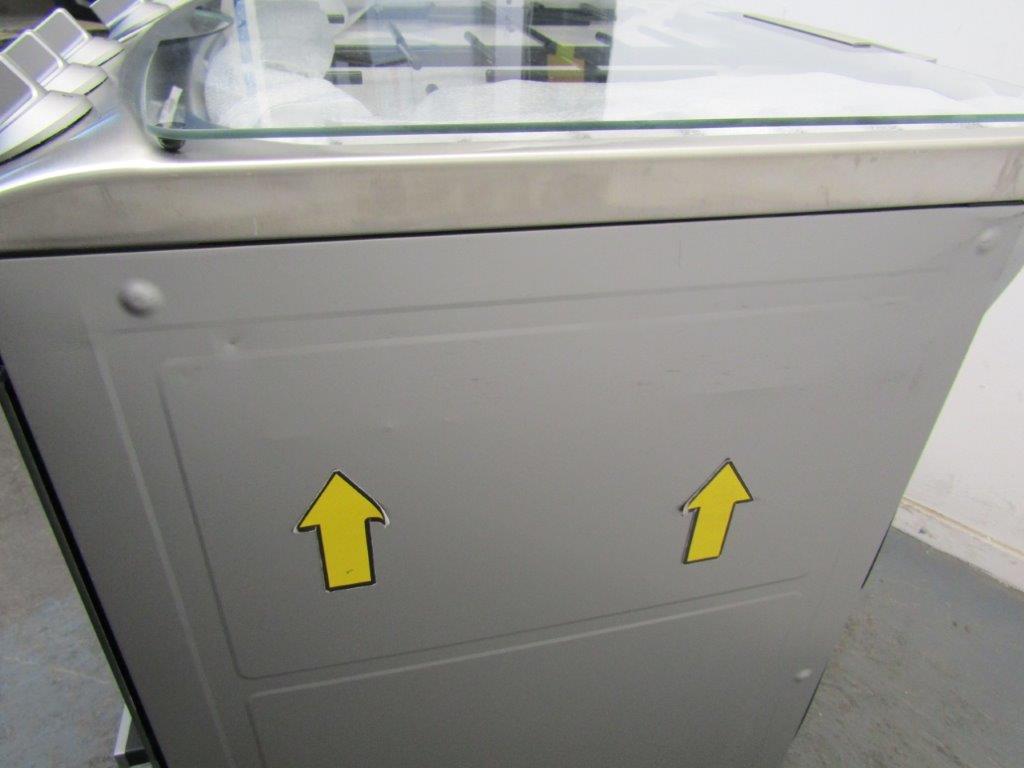 AEG CGX6130ACM Gas Cooker 60cm Double Oven Stainless Steel REFURBISHED