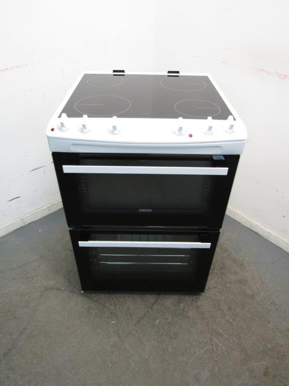 Zanussi ZCV66050WA Electric Cooker 60cm Ceramic White GRADE B