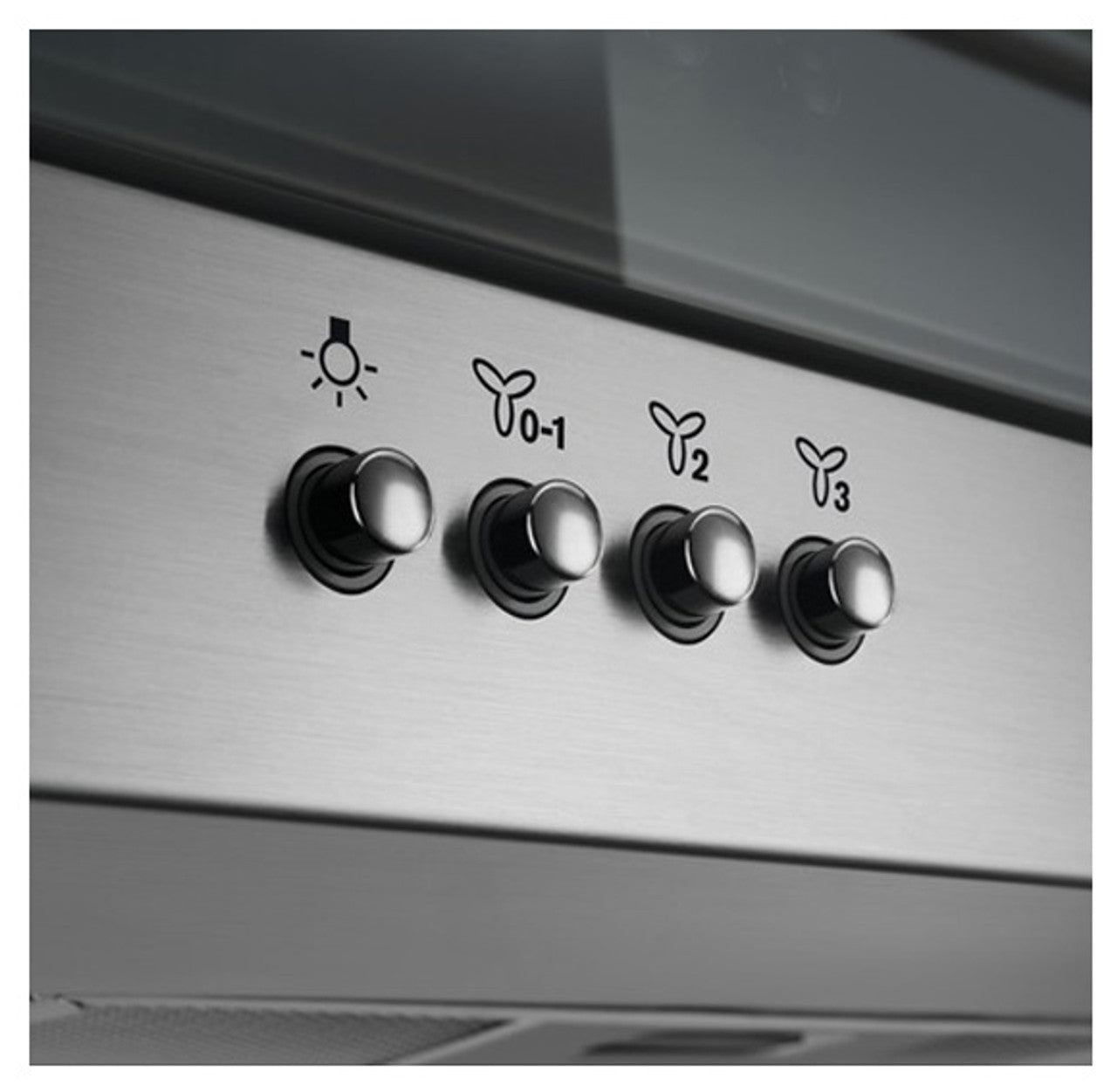 Electrolux LFL316A Cooker Hood 60cm Chimney Curved Glass Stainless Steel