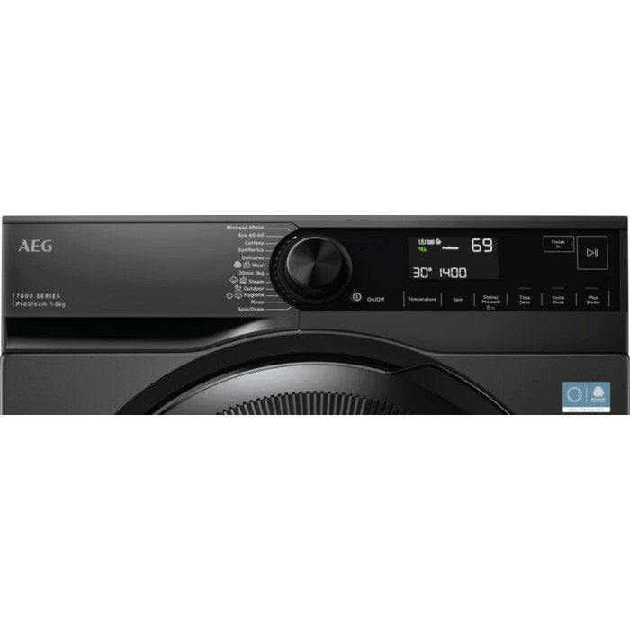 AEG LFSR7484U4B Washing Machine 8kg 1400rpm Dark Silver GRADE B