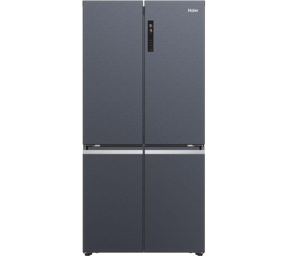 Haier Cube 90 Series 5 HCR5919ENMB 4 Door Fridge Freezer Black