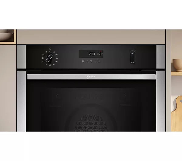 Neff B6ACH7AN7B Single Oven Slide & Hide Wifi Built In Stainless Steel GRADE A