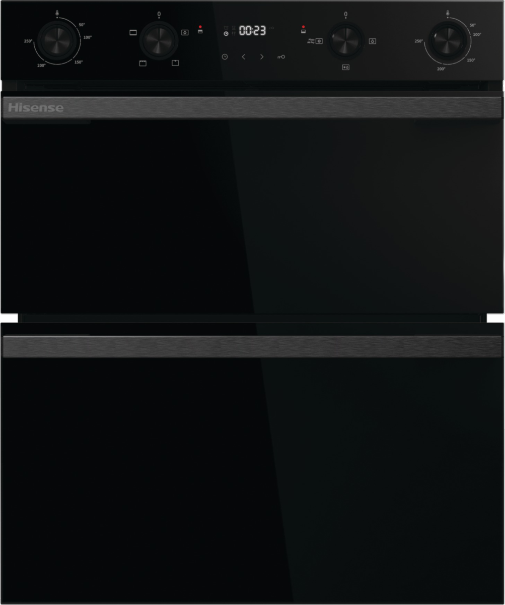 Hisense BUD714221ADBG Double Oven Built Under in Black. GRADE B