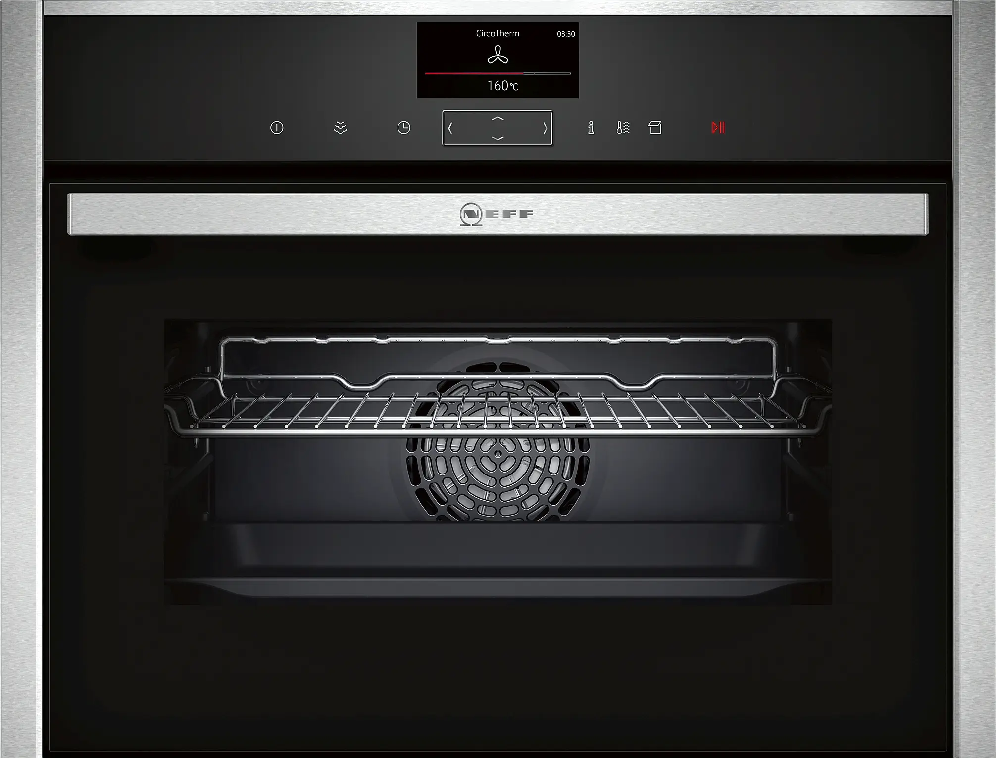 Neff C17FS32N0B Integrated Compact Oven with Steam in Stainless Steel GRADE A