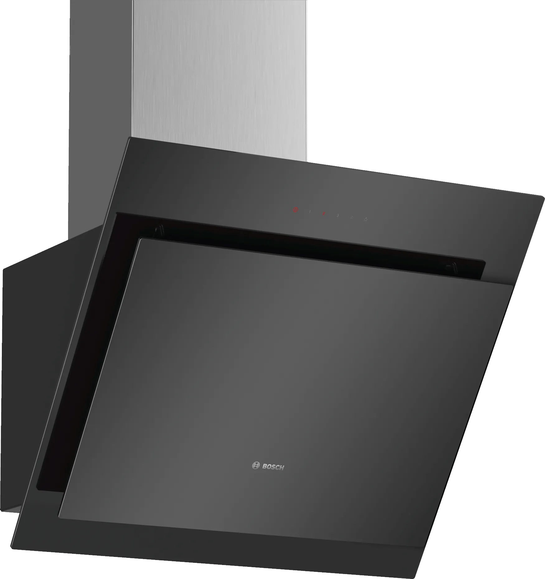 Bosch DWK67CM60B 60cm Angled Cooker Hood Black GRADE B