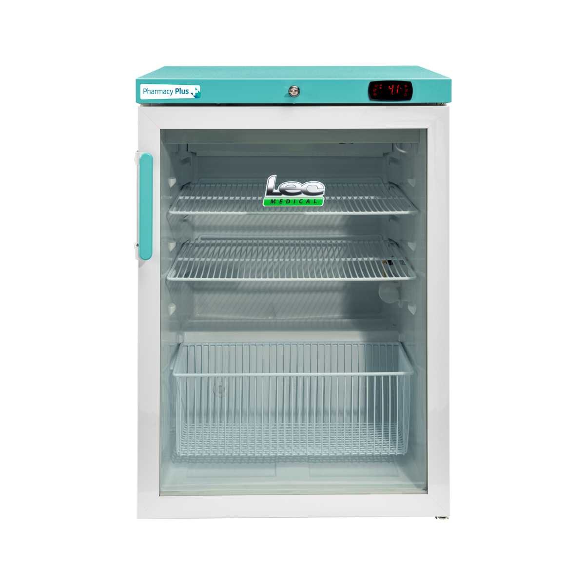 Lec PPGR158BT-UK Pharmacy Refrigerator Glass Door 158L White