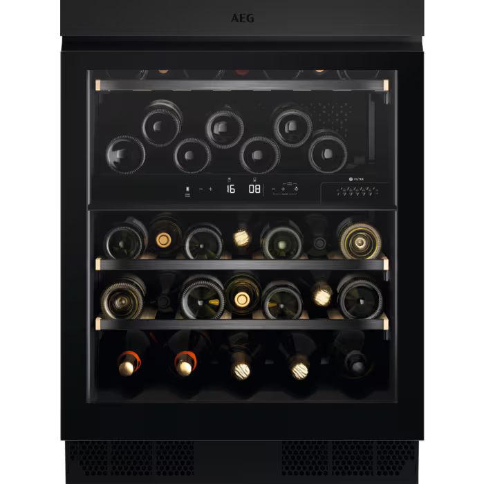 AEG AWUD040B8B Wine Cooler Undercounter Integrated Black
