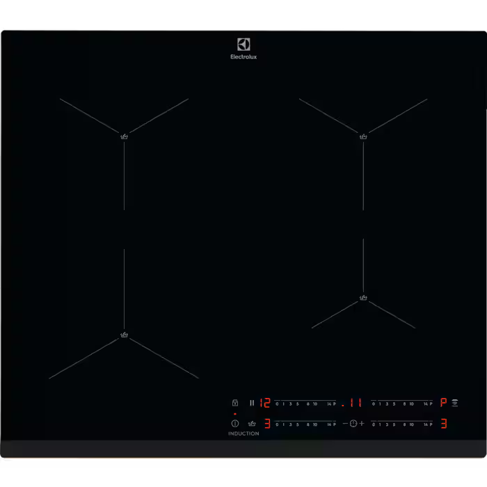 Electrolux LIS62443 Induction Hob 60cm SenseBoil in Black