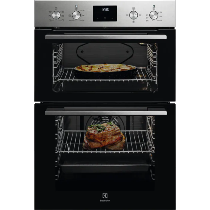 Electrolux KDFGE40TK Double Oven Built In Electric Stainless Steel GRADE B
