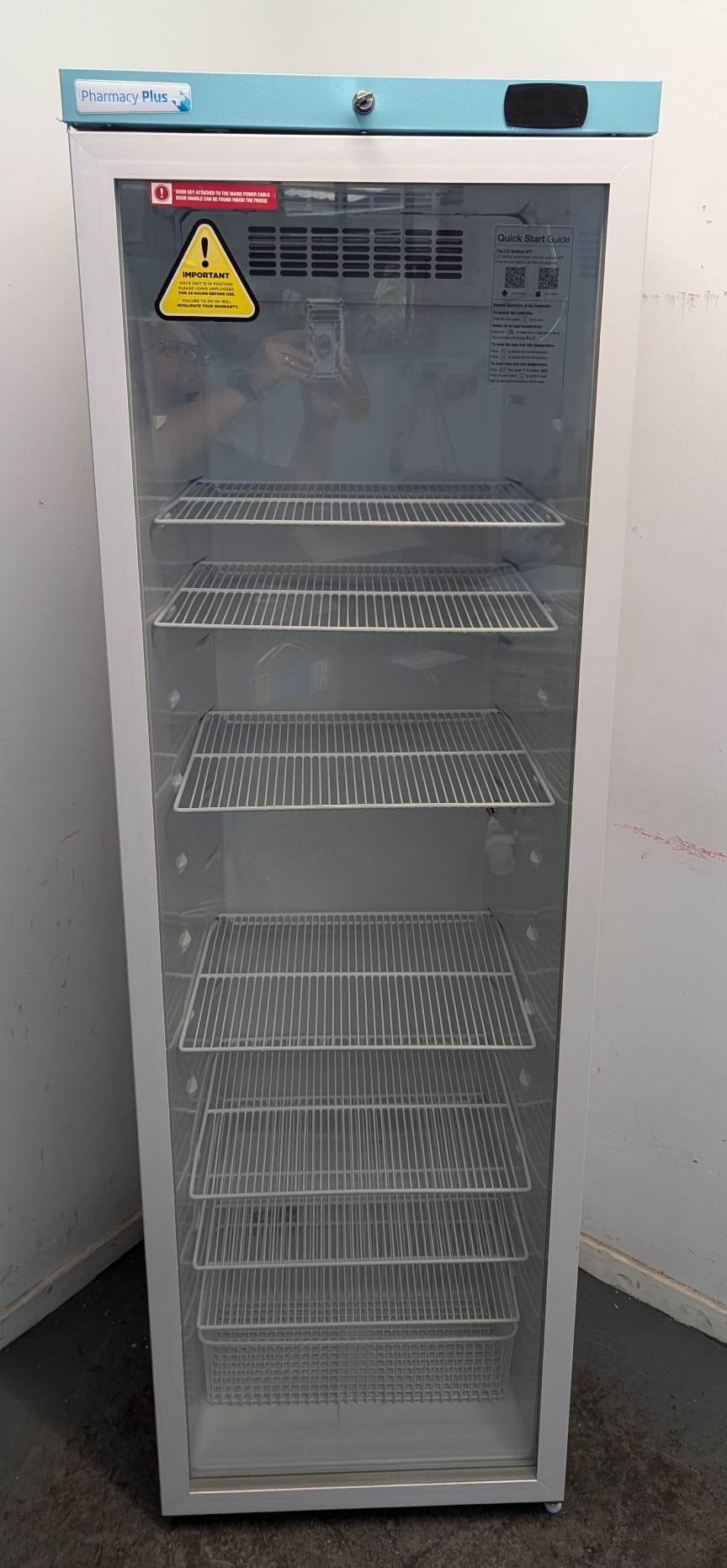 Pharmacy Refrigerator PPGR400BT 400L Bluetooth White CLEARANCE
