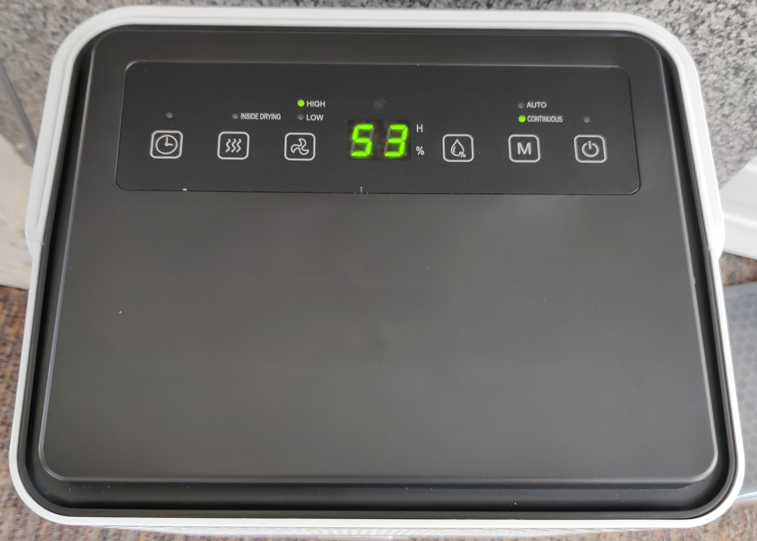 Reggio SHU12L 12 Litre Capacity Dehumidifier in White