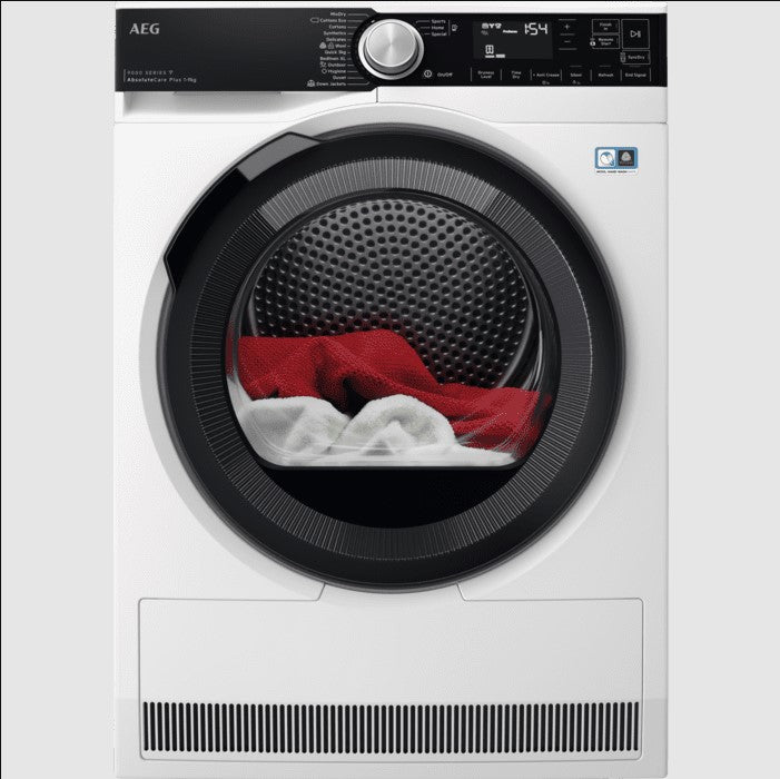AEG TR959M6BC Tumble Dryer Heat Pump 9kg White GRADE A