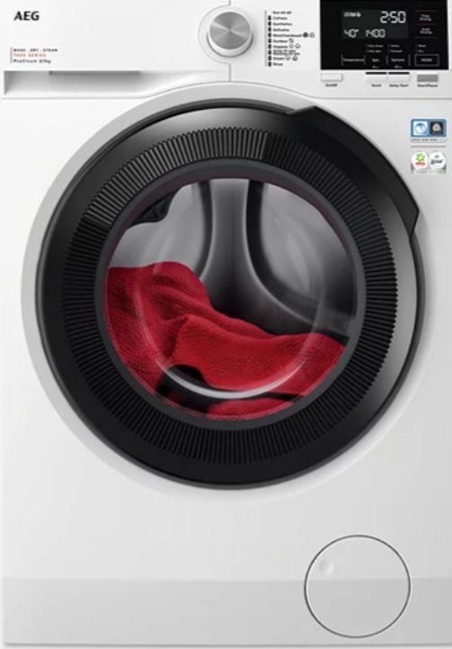 AEG LWR7185M4B Prosteam Condenser Washer Dryer 8kg + 5kg 1400 rpm White Grade A