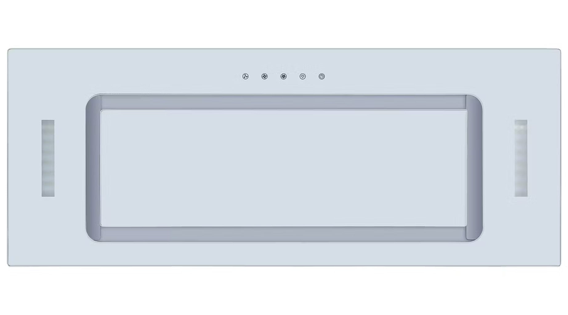 Cata UBICON75W 75cm Canopy Cooker Hood in White