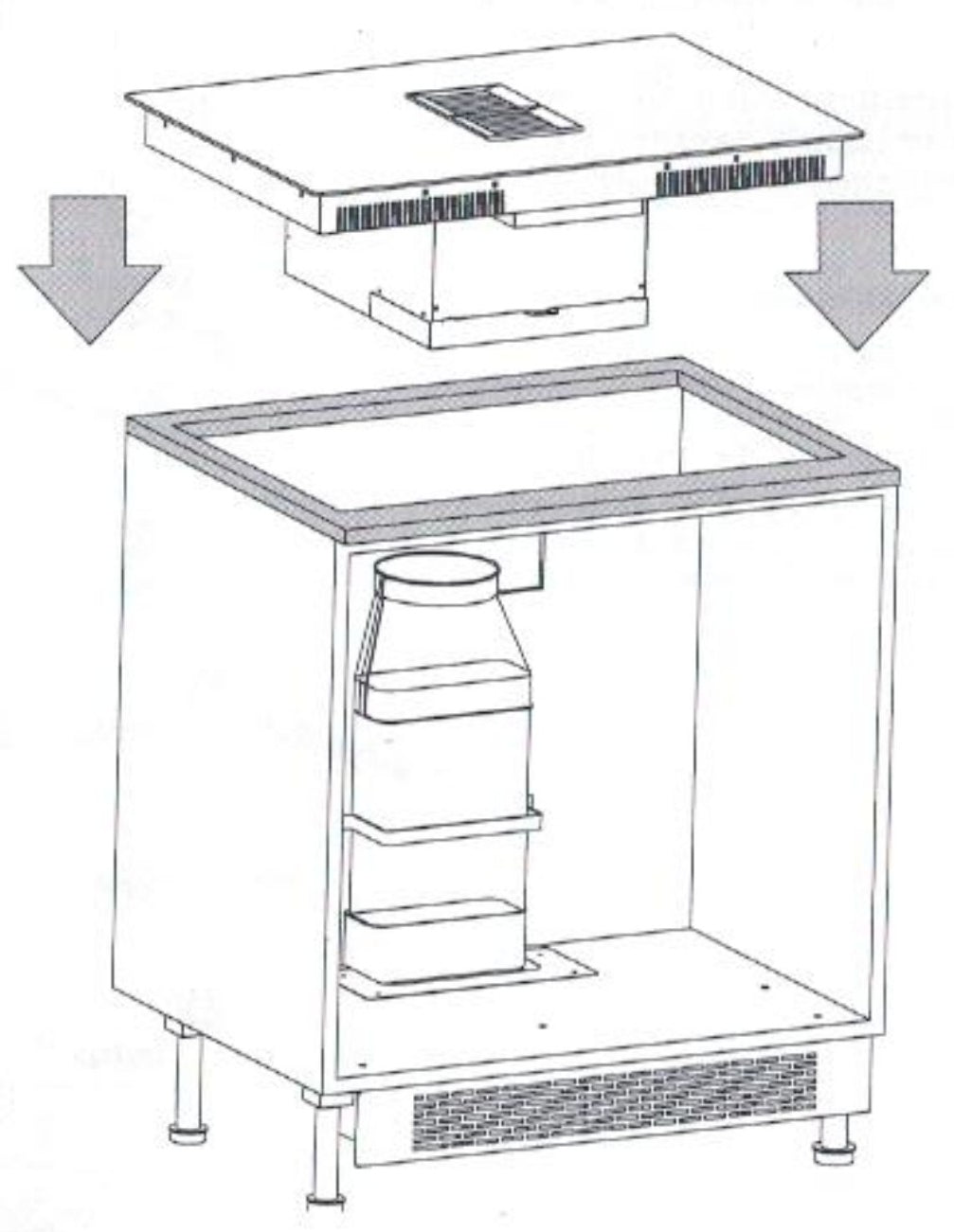 Cata WRDDKIT2 Vent Kit for WRDDH77 Combo Hob Hood