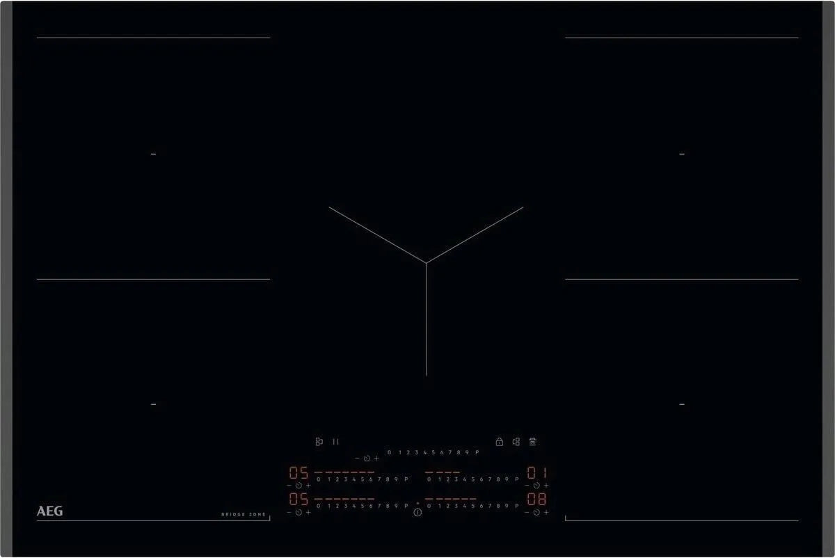 AEG TK85IM00FB Multi Bridge Induction Hob 80cm
