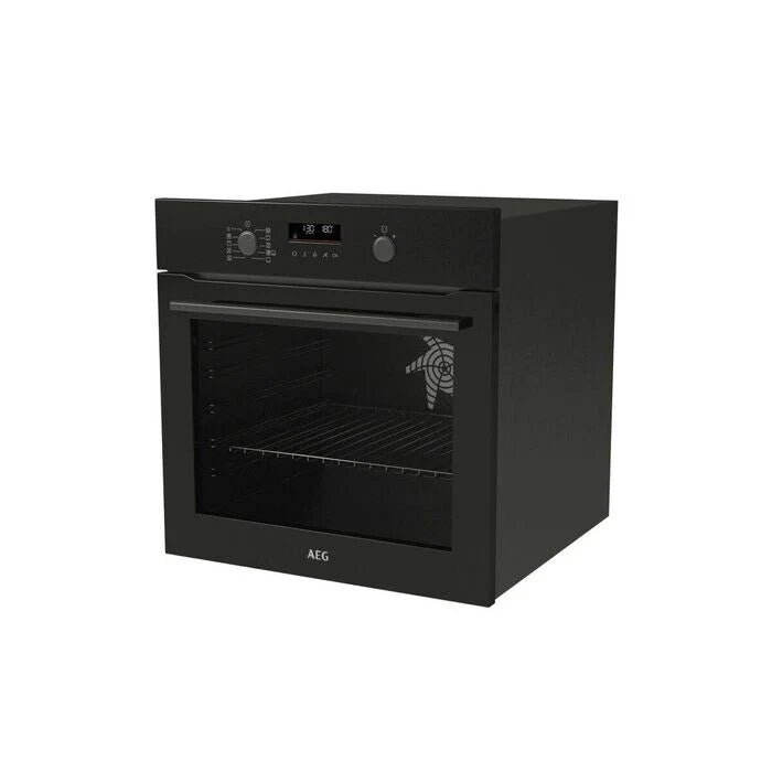 AEG OS6PB50AK Single Oven Electric Air Fry in Black
