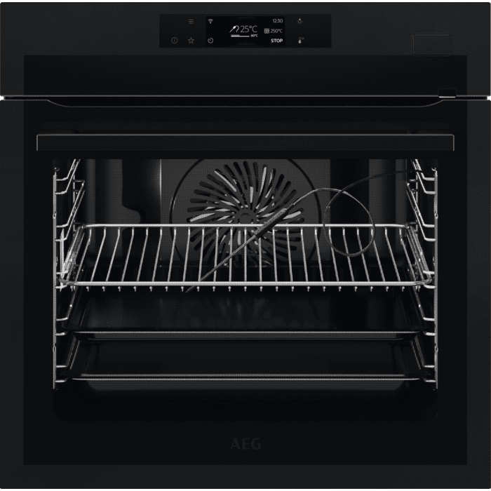 Black pyrolytic single oven deals