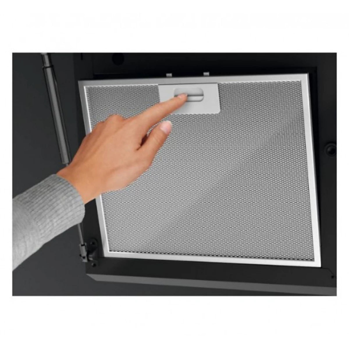 AEG DVX5661HB Chimney Hood 60cm Angled in Black