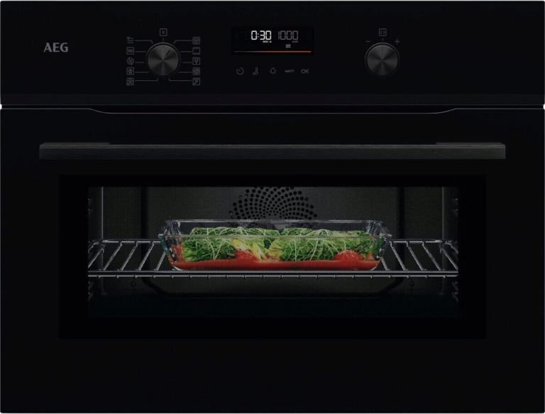 AEG NKK6N50PB Combination Microwave and Oven in Black