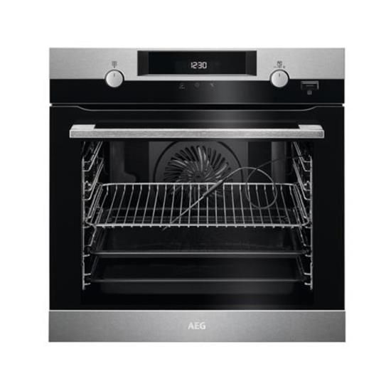 AEG BPK556260M Single Oven Electric Pyrolytic in Stainless Steel
