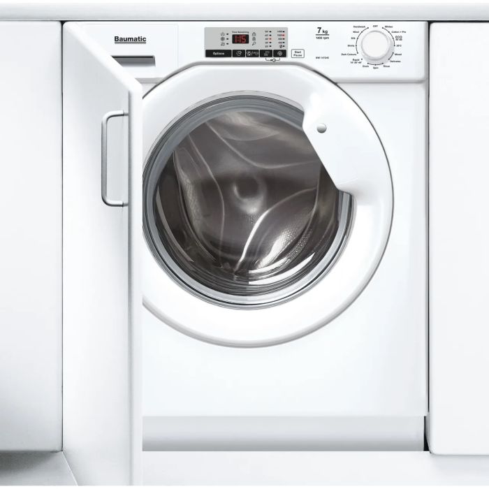 Baumatic BWI147D4E-80 Washing Machine Integrated 7kg 1400rpm White