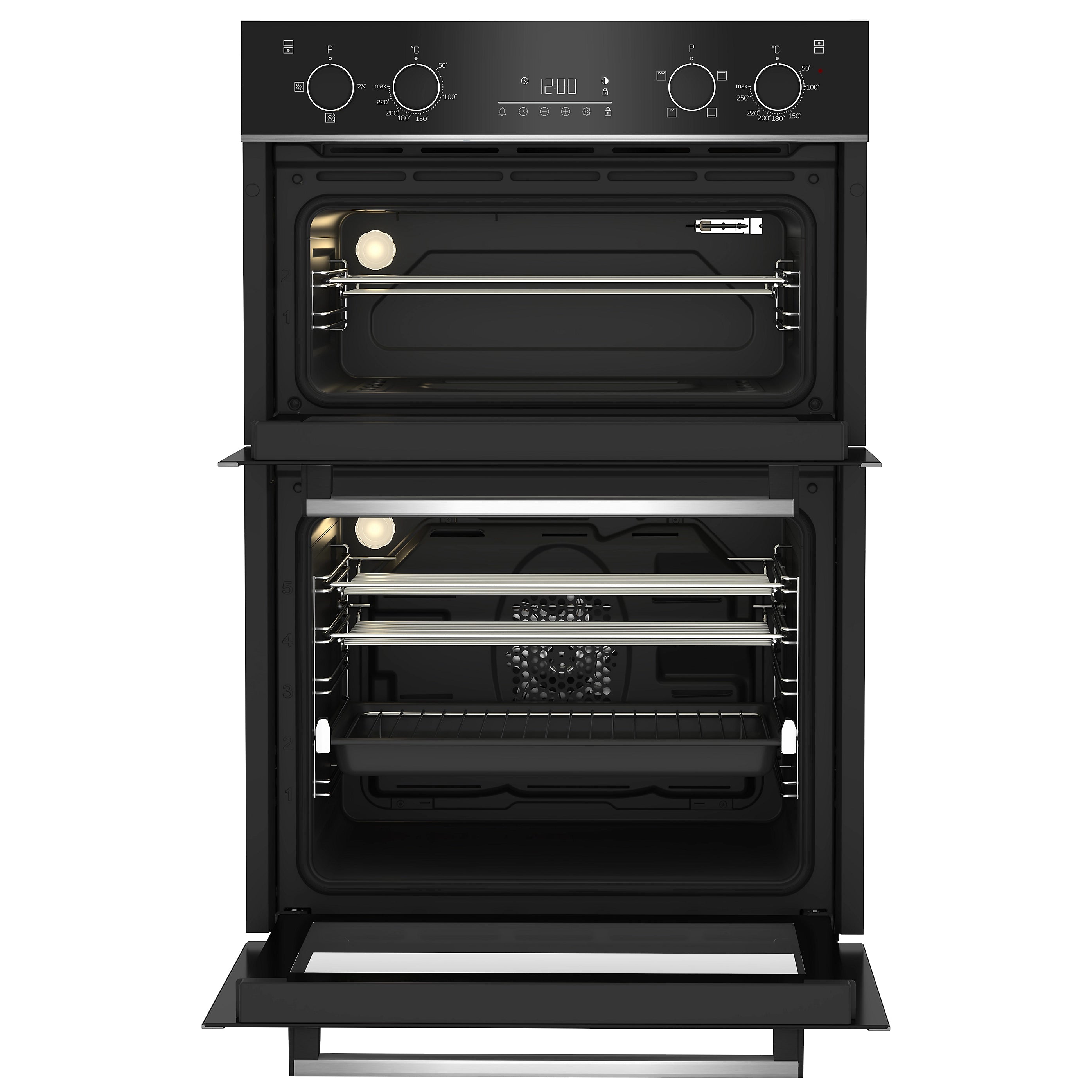 Beko BBDF24300B Double Oven Built in Electric in Black GRADE A