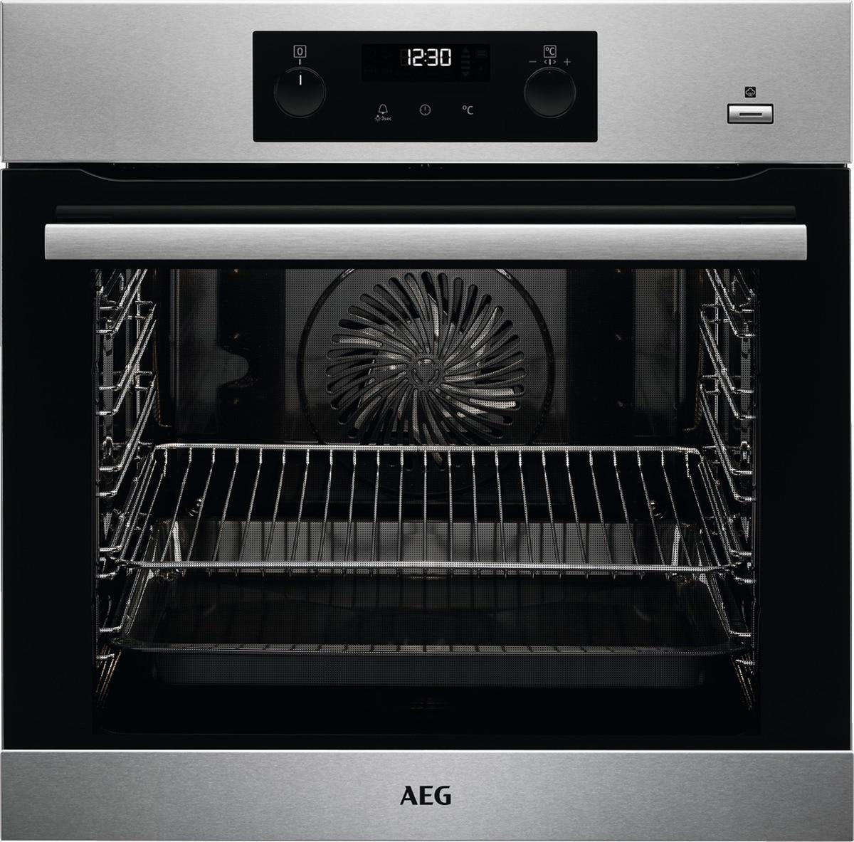 AEG BPS355020M Single Oven Built in Electric in Stainless Steel REFURBISHED