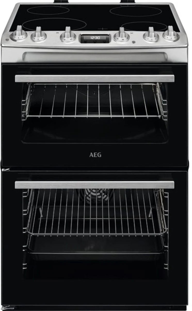AEG CCX6530ACM Electric Cooker 60cm Ceramic Stainless Steel GRADE A