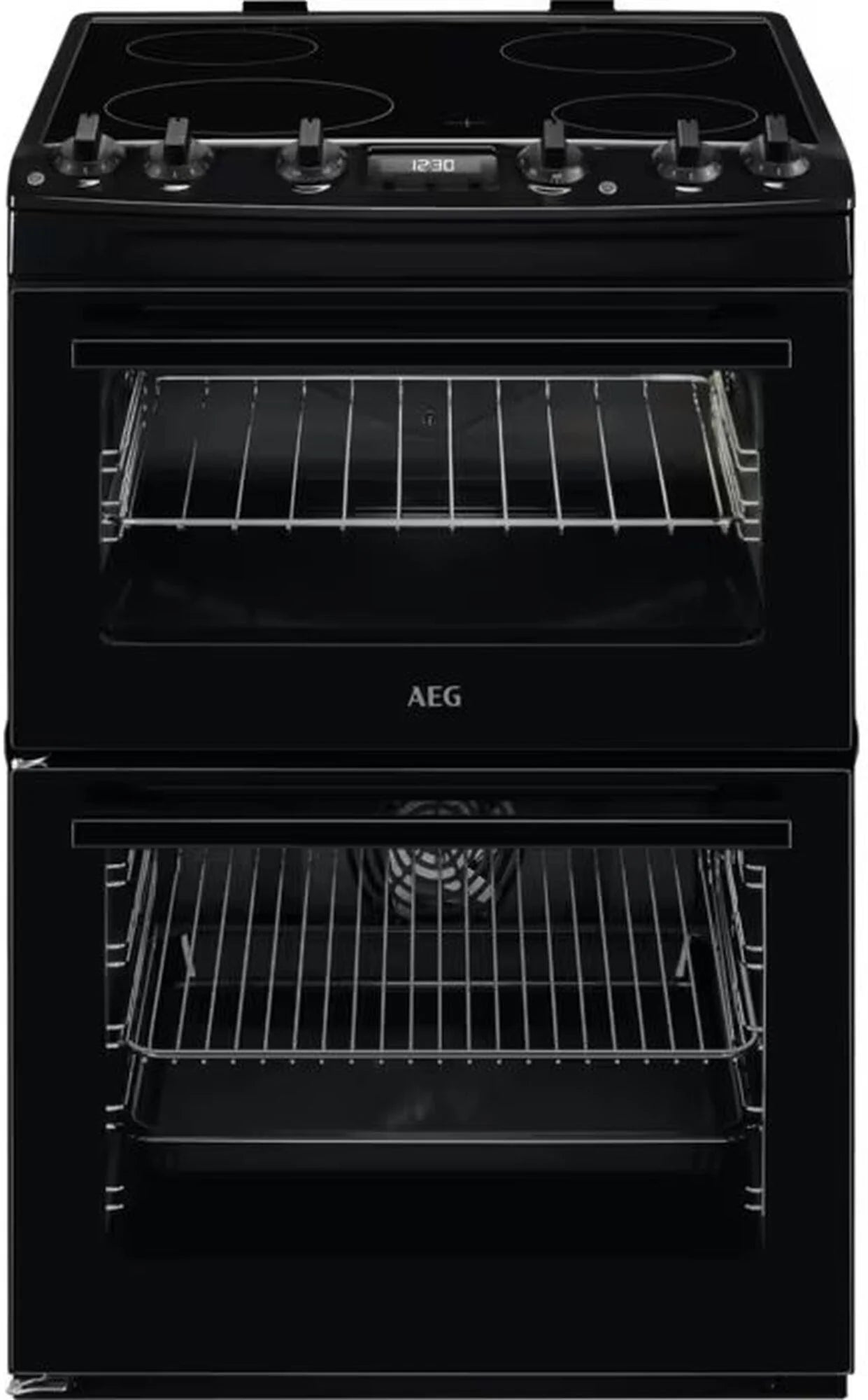 AEG CCX6540ACB Ceramic Cooker 60cm in Black REFURBISHED