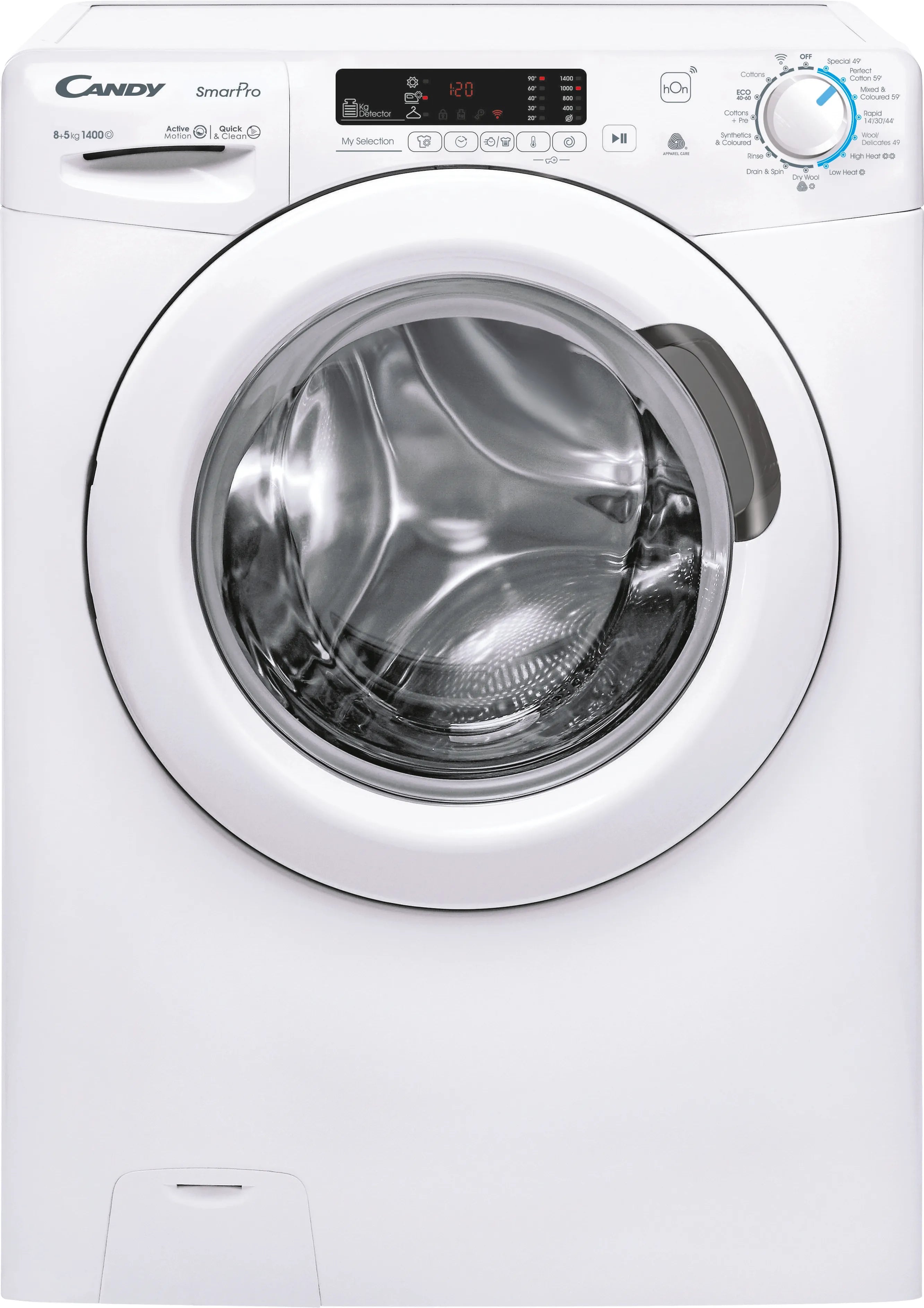Candy CSW485TE/1-80 8kg + 5kg 1400 spin Washer Dryer in White GRADE A