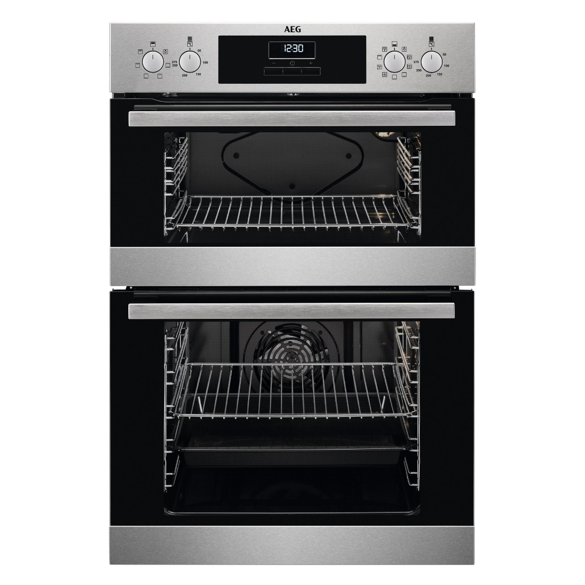 AEG DEX33111EM Double Oven Built in Electric Stainless Steel REFURBISHED