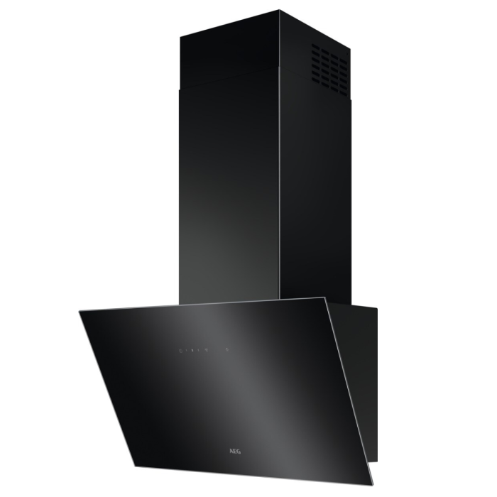 AEG DVX5661HB Chimney Hood 60cm Angled in Black