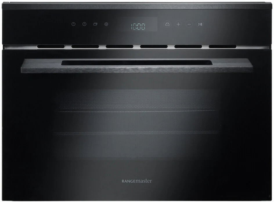 Rangemaster ECL45MCBL/BL Combi Microwave Oven in Black