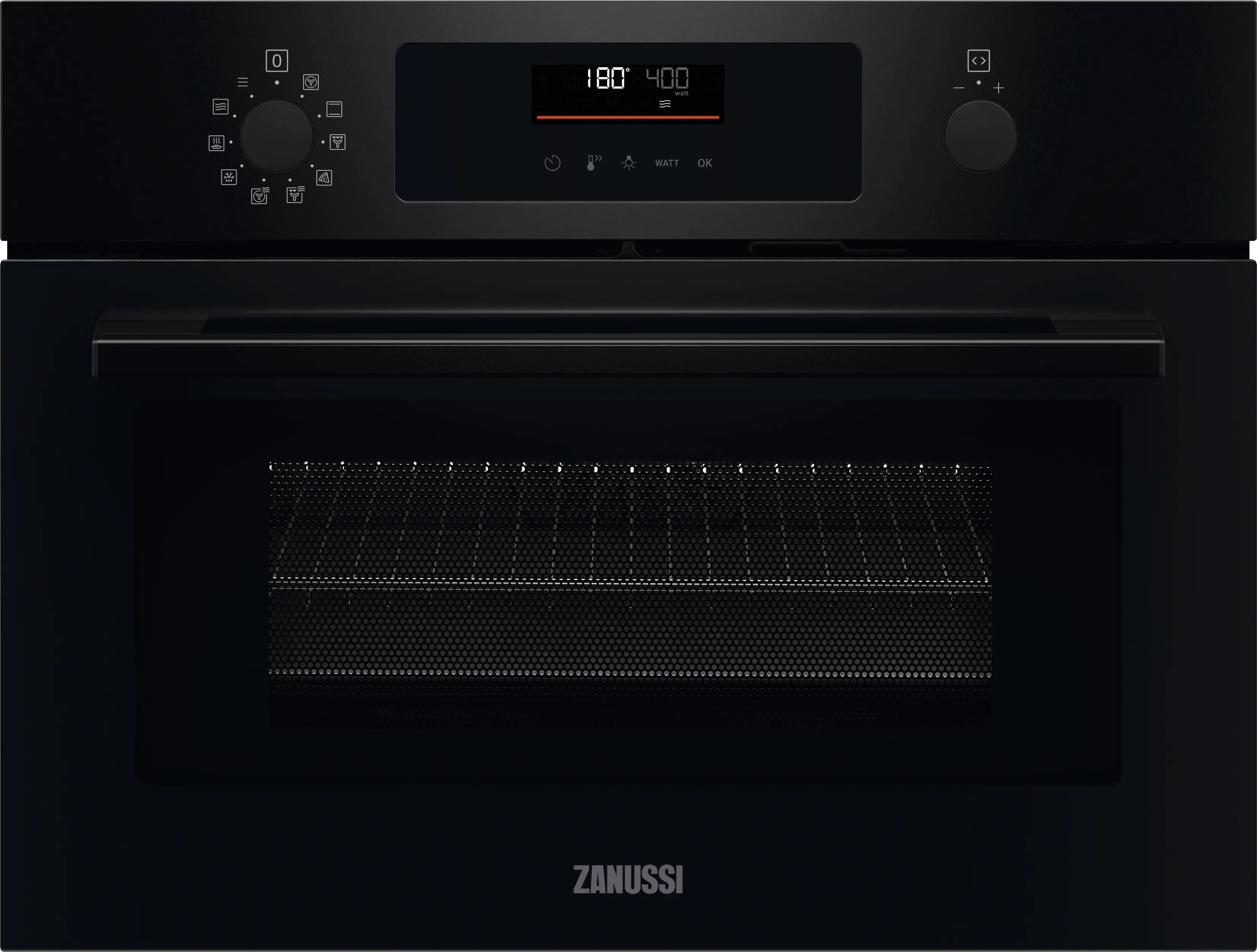 Zanussi ZVENM6K3 Compact Combination Microwave Oven Built in Black GRADE A