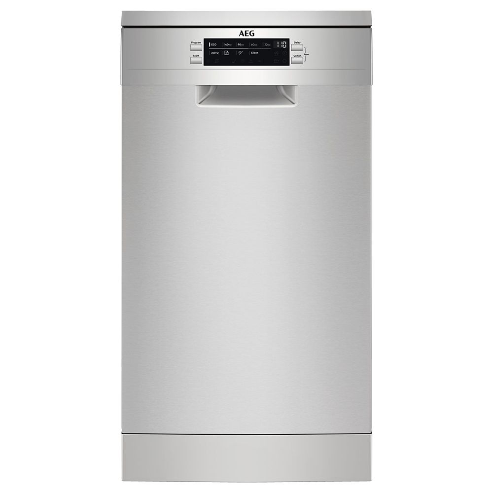 AEG FFB73527ZM Slimline Dishwasher Freestanding Stainless Steel GRADE A
