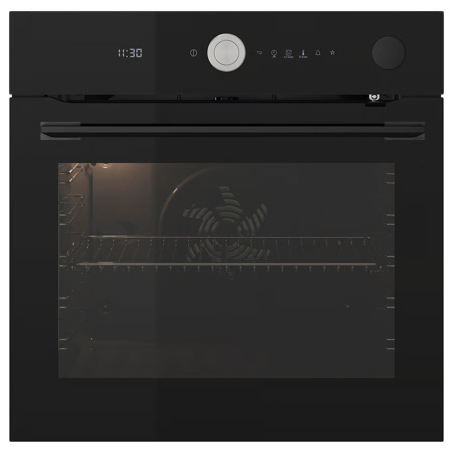 AEG Built FINSMAKARE 004.118.84 Single Oven Built in Black