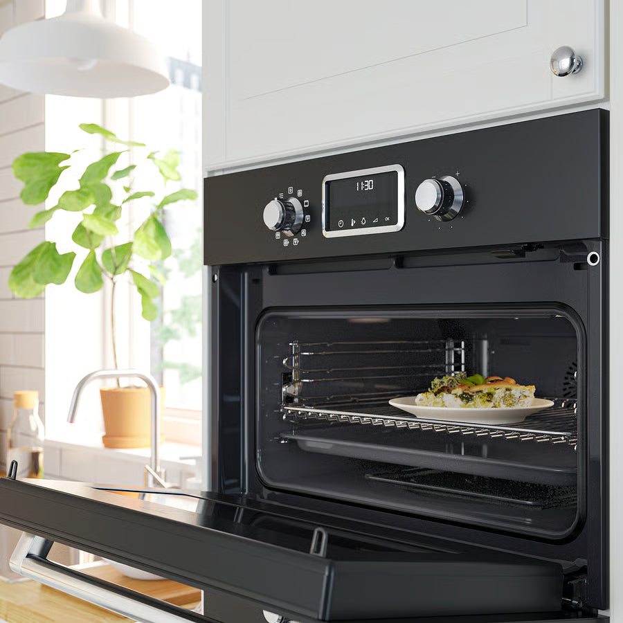 AEG Built FORNEBY 005.569.09 Built In Combi Microwave Black GRADE A