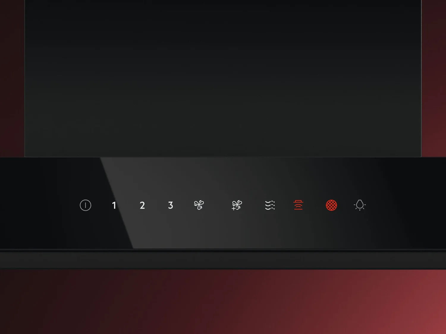 AEG GB87D61CB 6000 Series Cooker Hood 60cm Chimney Gloss Black