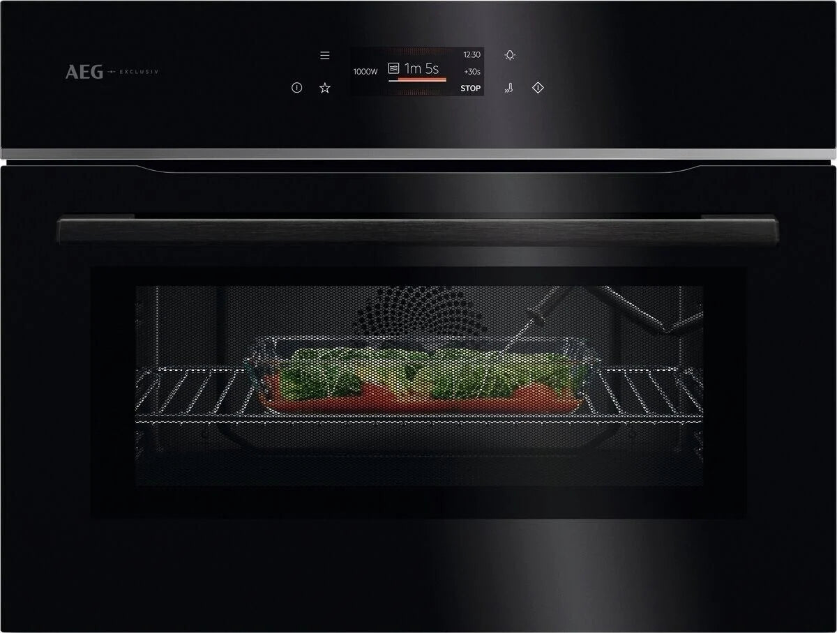 AEG GK7NK62FB Combination Microwave Built in Gloss Black