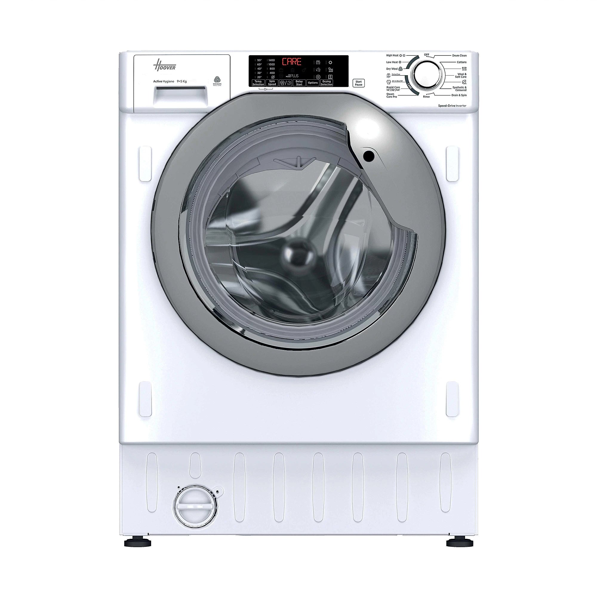 Hoover HBDS4954DMS5-80 Washer Dryer Integrated 9kg + 5kg 1400rpm White