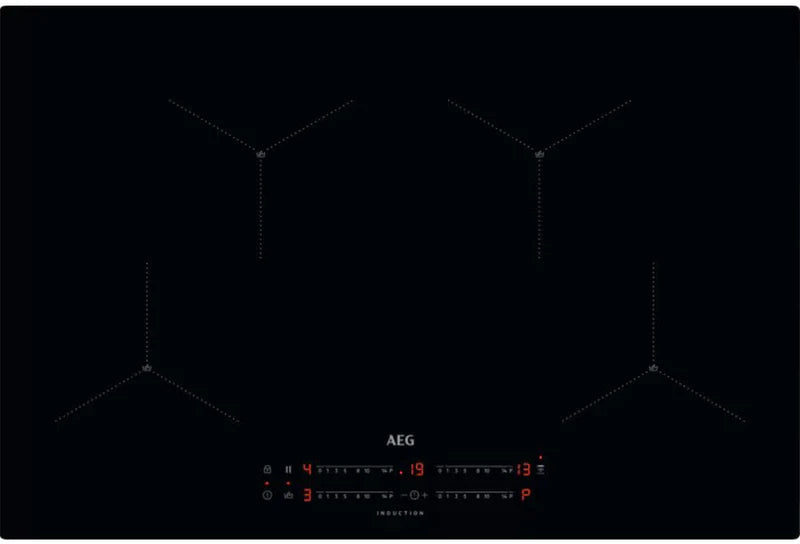 AEG IAX84411CB SenseBoil 78cm Induction Hob in Black