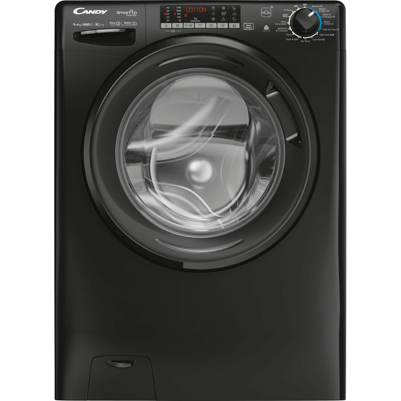 Candy CSOW4966TWMBB680 Washer Dryer 9kg + 5kg 1400rpm in Black