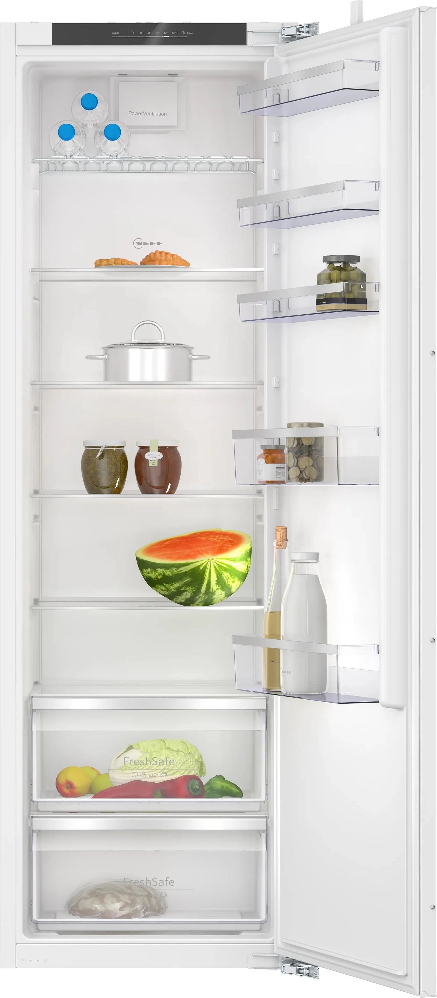 Neff KI1812FE0G Larder Fridge Fully Integrated Tall Fixed Hinge GRADE A
