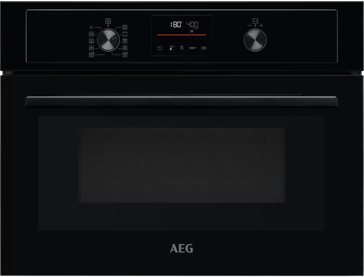 AEG KMX365060B Combi Integrated Microwave and Oven Black GRADE A